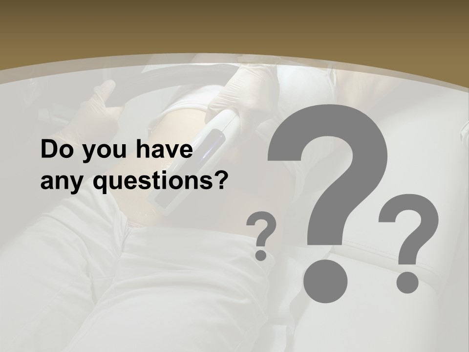 Taking Care Of Her Body PowerPoint Template