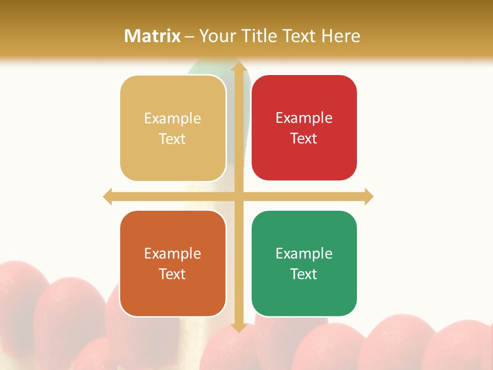Group Leader #3, Focus Is Set On The Leader's Top PowerPoint Template