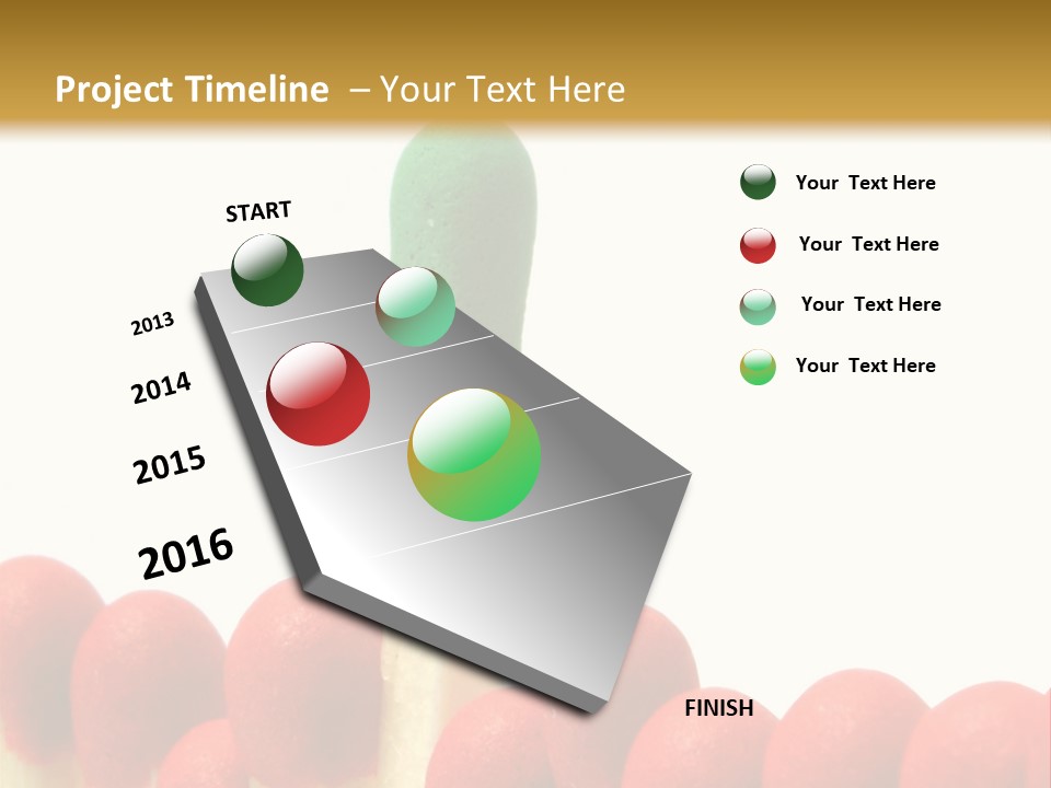 Group Leader #3, Focus Is Set On The Leader's Top PowerPoint Template