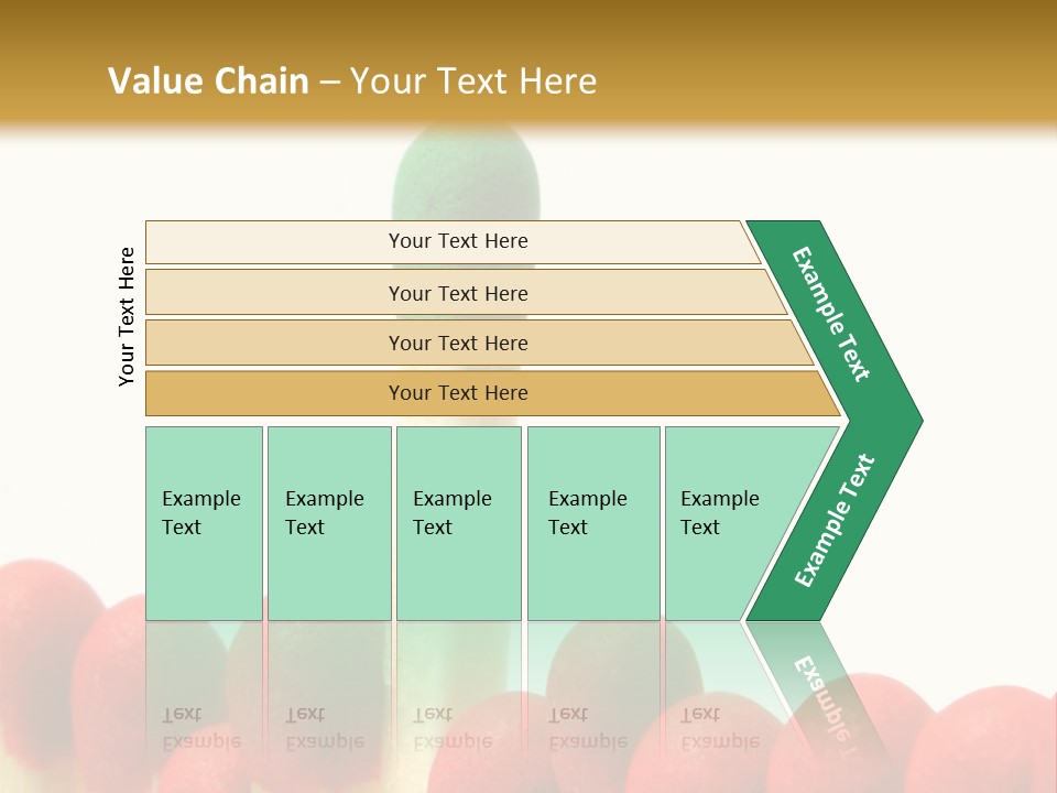 Group Leader #3, Focus Is Set On The Leader's Top PowerPoint Template