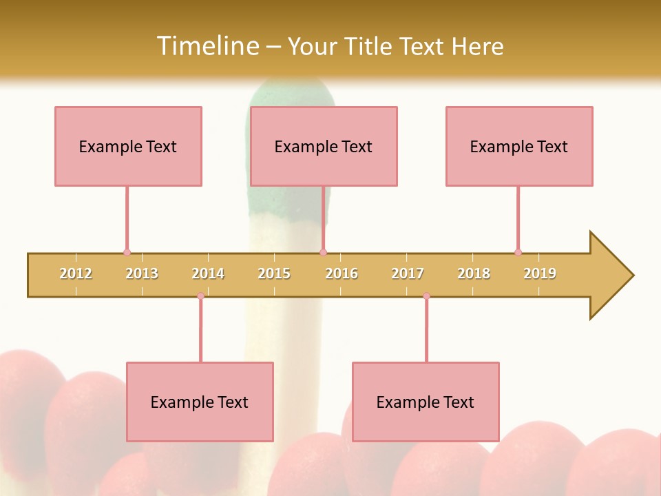 Group Leader #3, Focus Is Set On The Leader's Top PowerPoint Template