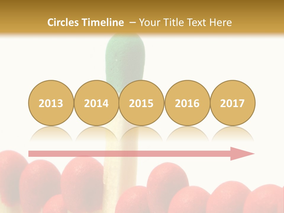 Group Leader #3, Focus Is Set On The Leader's Top PowerPoint Template