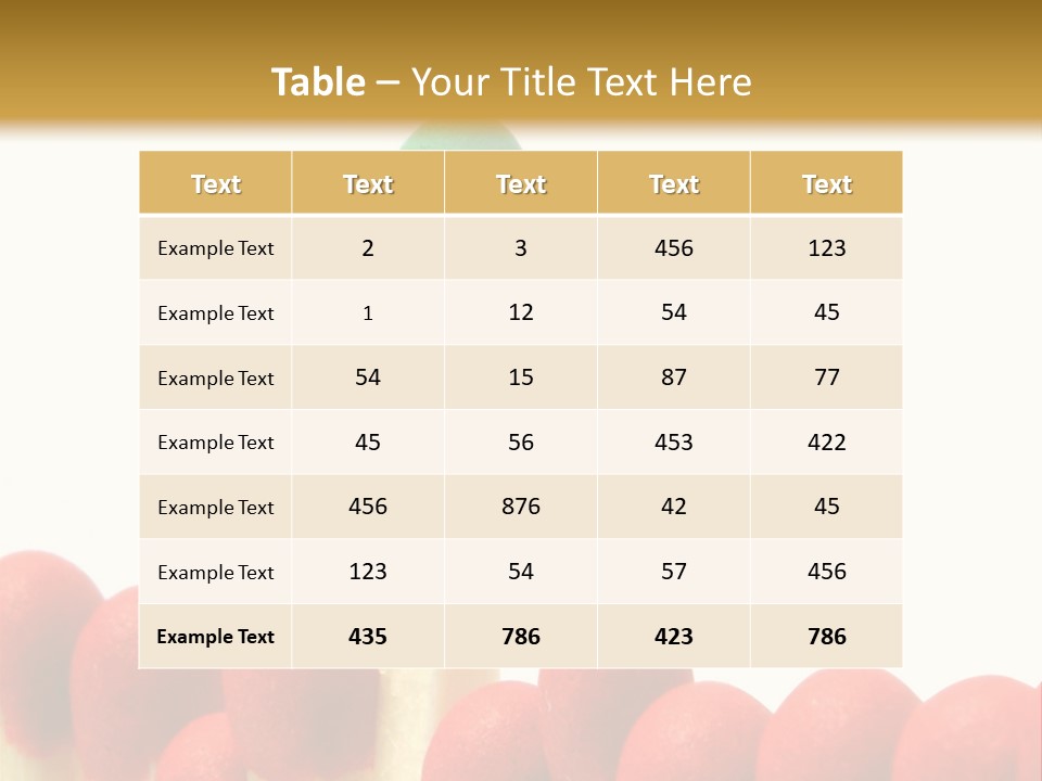 Group Leader #3, Focus Is Set On The Leader's Top PowerPoint Template