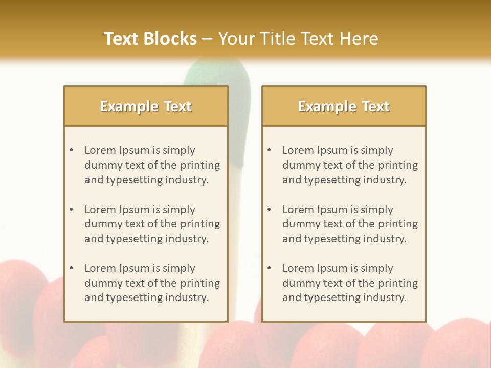 Group Leader #3, Focus Is Set On The Leader's Top PowerPoint Template