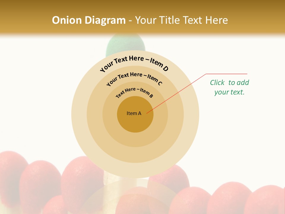 Group Leader #3, Focus Is Set On The Leader's Top PowerPoint Template