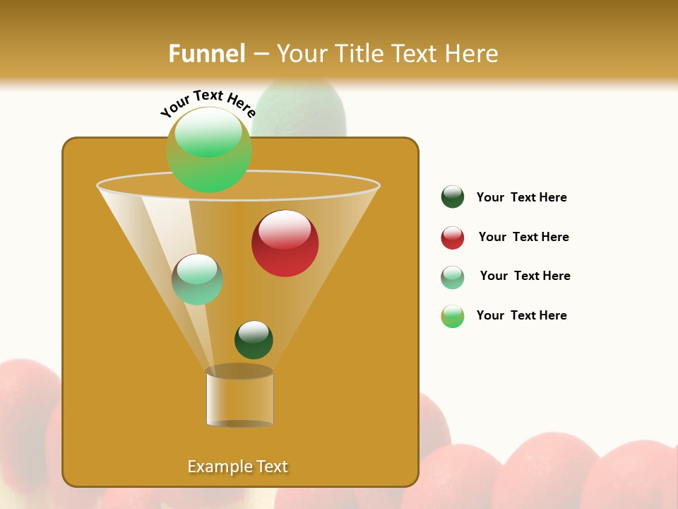 Group Leader #3, Focus Is Set On The Leader's Top PowerPoint Template