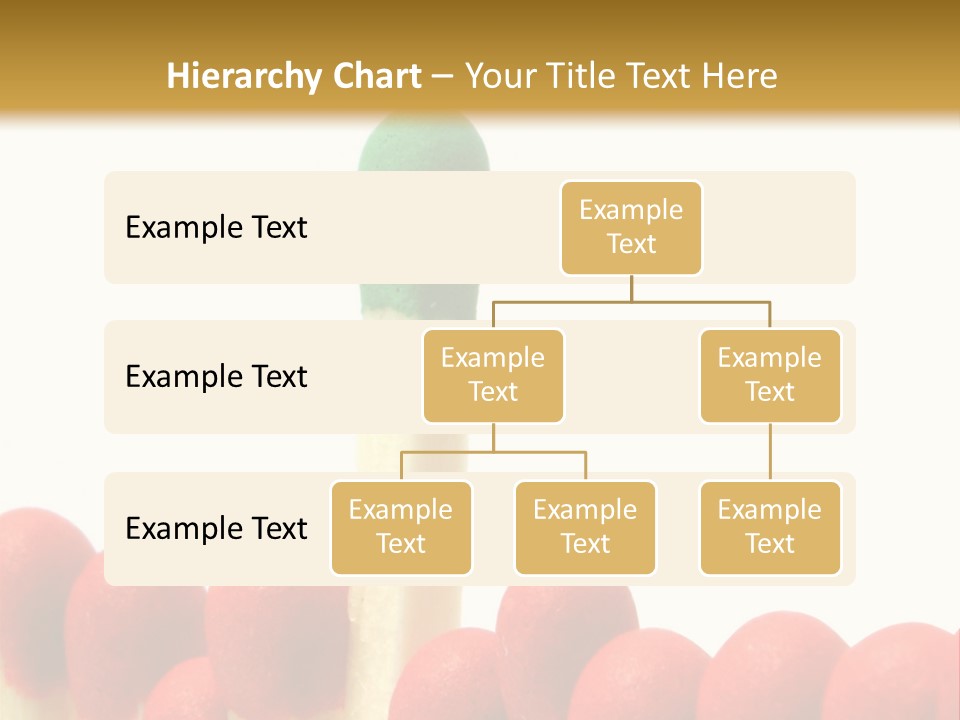 Group Leader #3, Focus Is Set On The Leader's Top PowerPoint Template