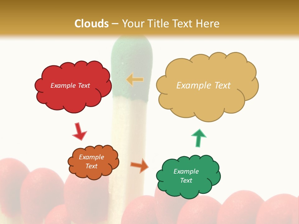 Group Leader #3, Focus Is Set On The Leader's Top PowerPoint Template