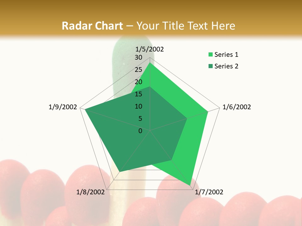 Group Leader #3, Focus Is Set On The Leader's Top PowerPoint Template