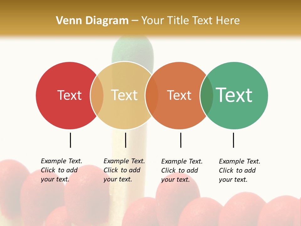 Group Leader #3, Focus Is Set On The Leader's Top PowerPoint Template