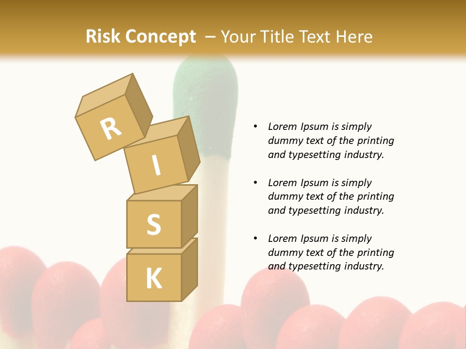 Group Leader #3, Focus Is Set On The Leader's Top PowerPoint Template