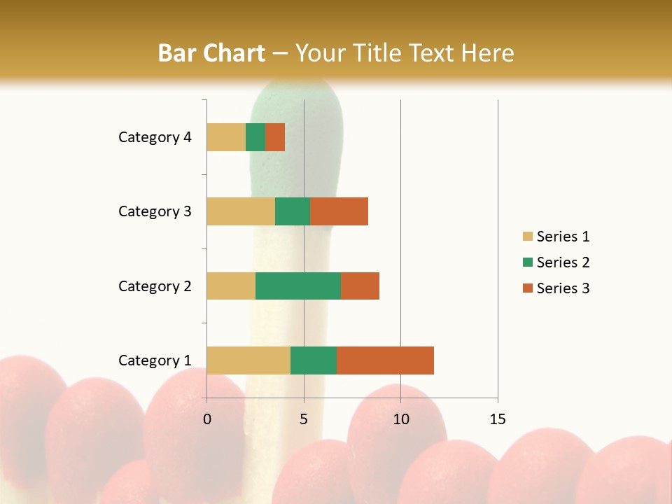Group Leader #3, Focus Is Set On The Leader's Top PowerPoint Template