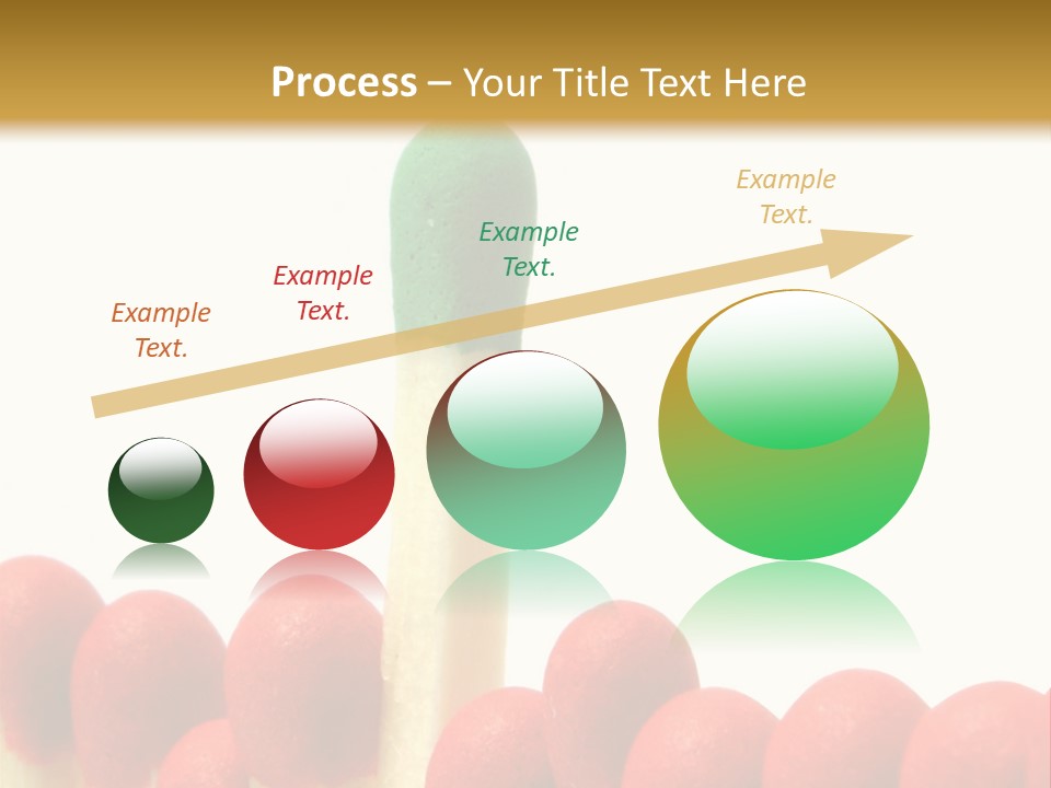 Group Leader #3, Focus Is Set On The Leader's Top PowerPoint Template