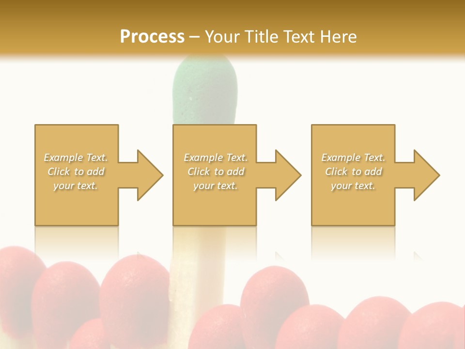 Group Leader #3, Focus Is Set On The Leader's Top PowerPoint Template