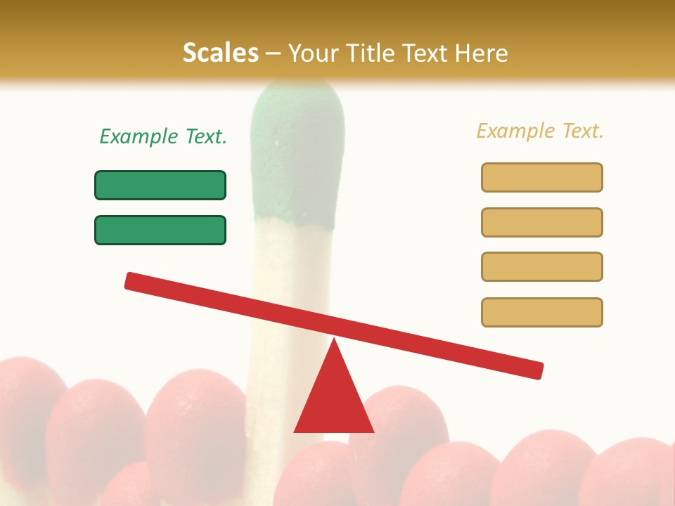 Group Leader #3, Focus Is Set On The Leader's Top PowerPoint Template