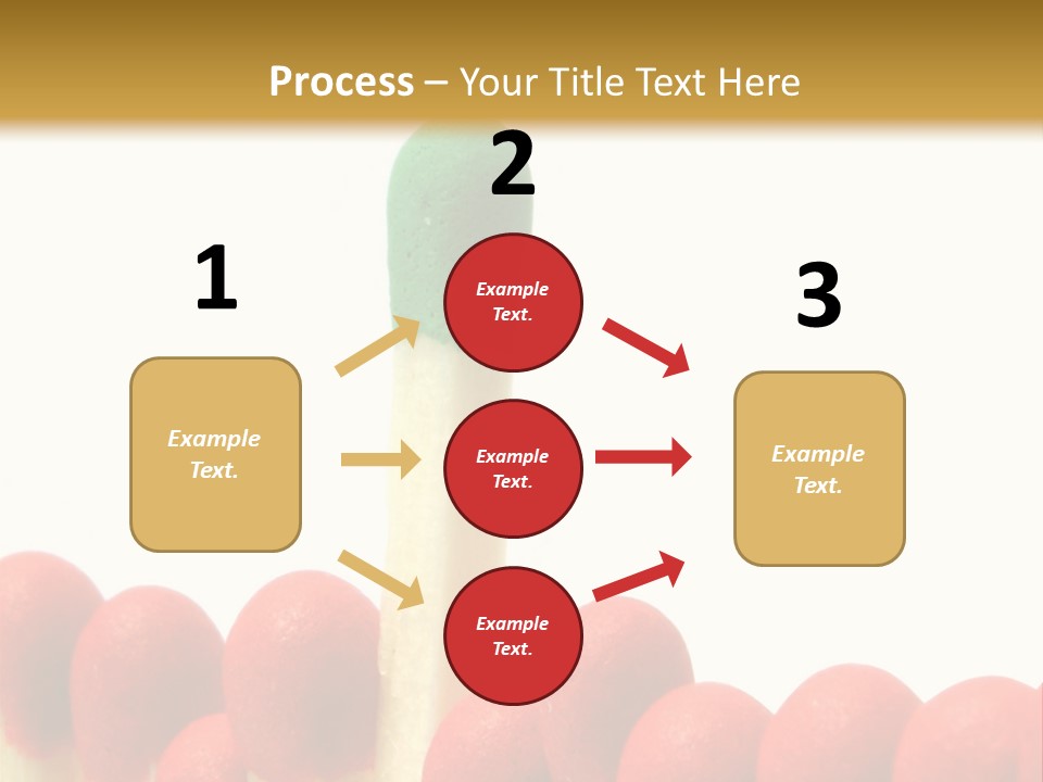 Group Leader #3, Focus Is Set On The Leader's Top PowerPoint Template