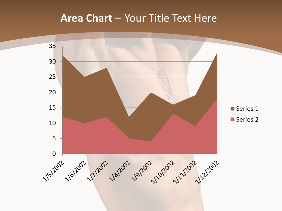 Muscular Y Man With Army Tags Isolated On White PowerPoint Template