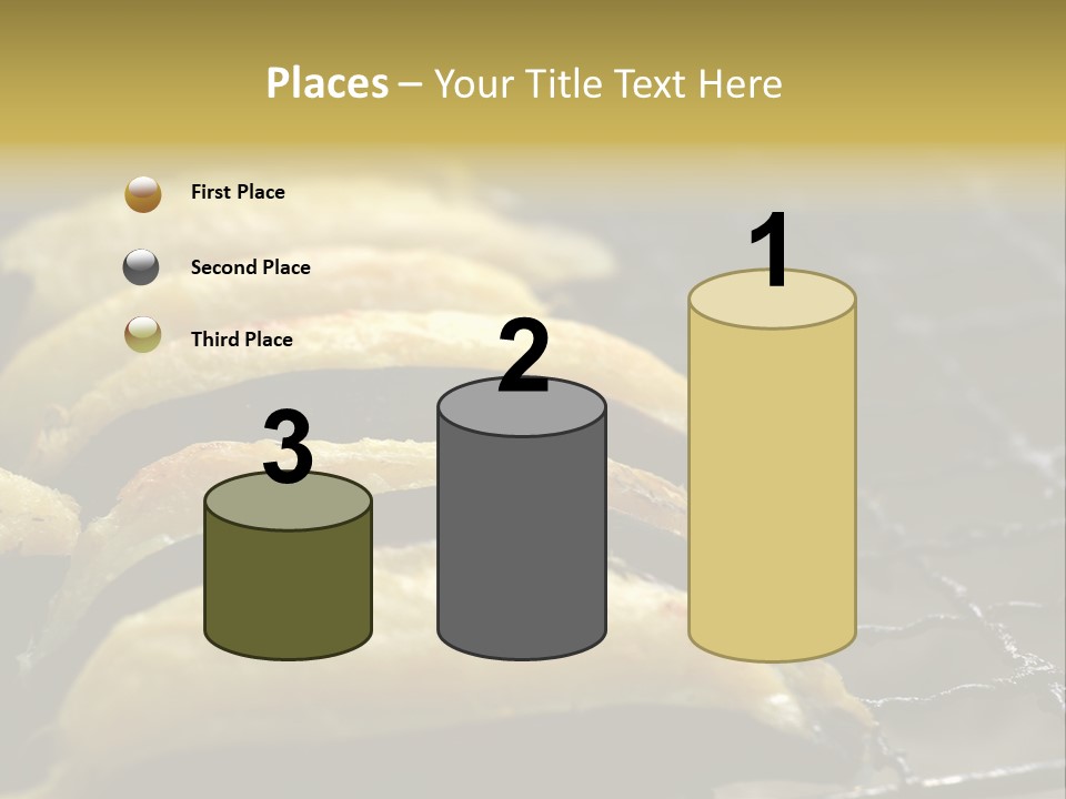 Grilled Banana PowerPoint Template