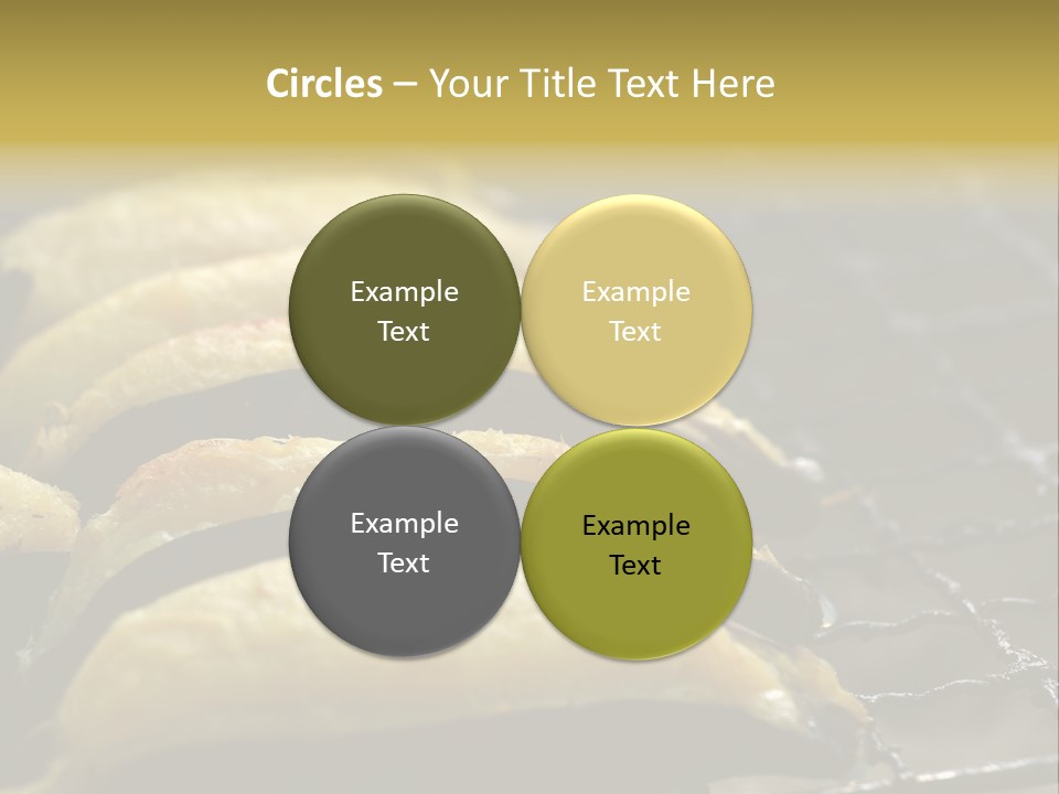 Grilled Banana PowerPoint Template