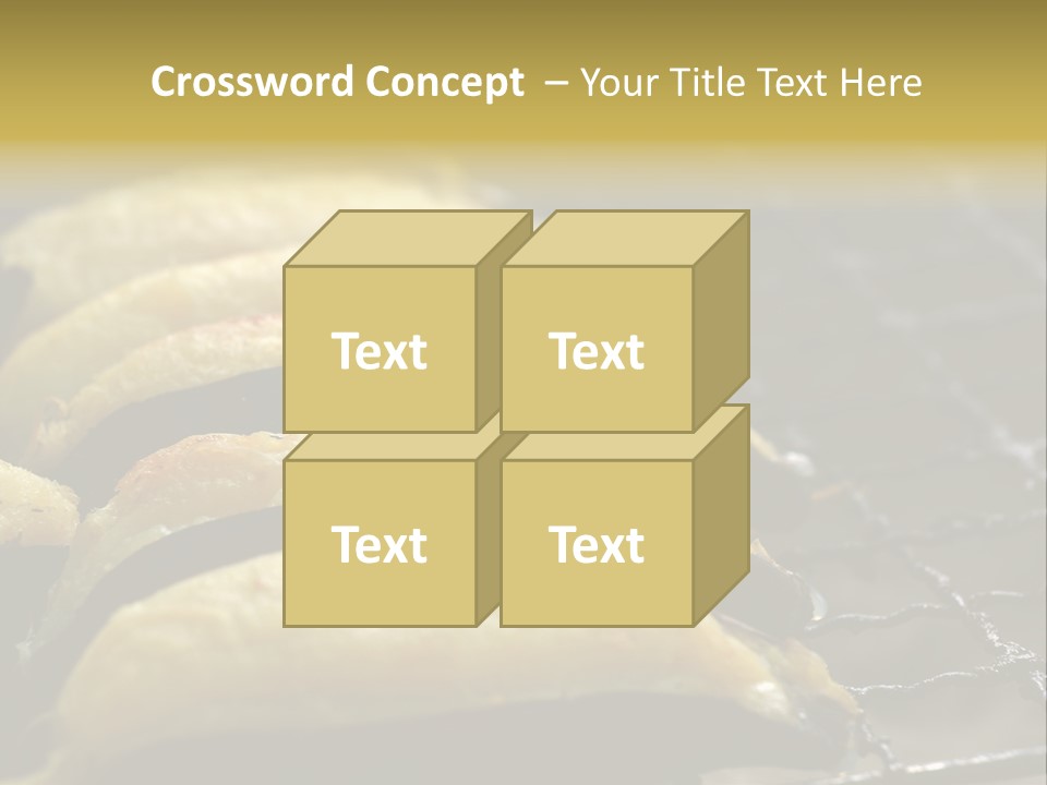 Grilled Banana PowerPoint Template