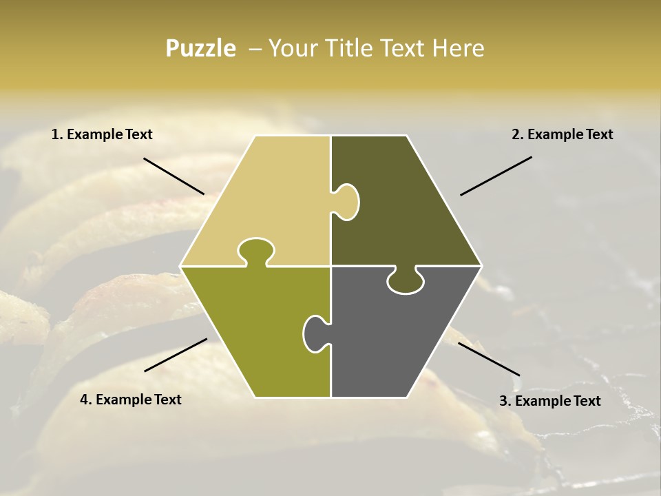 Grilled Banana PowerPoint Template