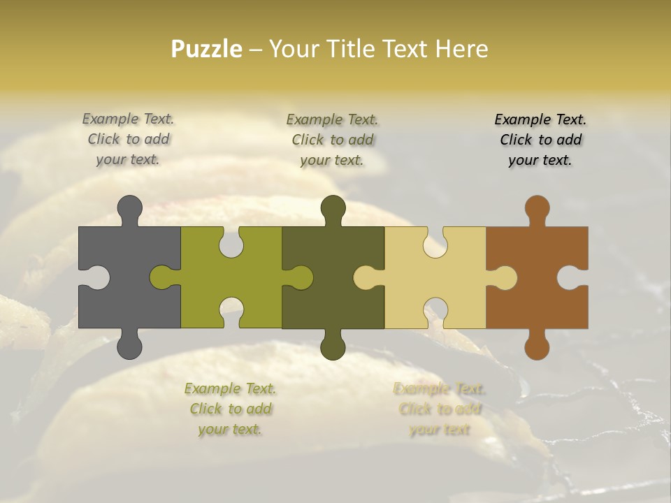 Grilled Banana PowerPoint Template