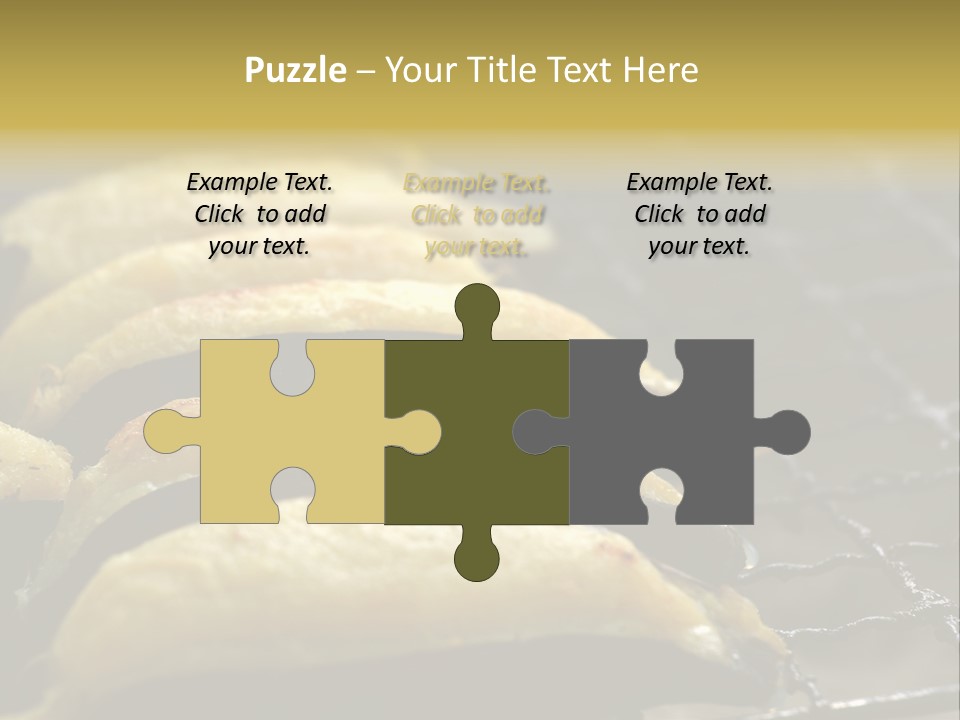 Grilled Banana PowerPoint Template