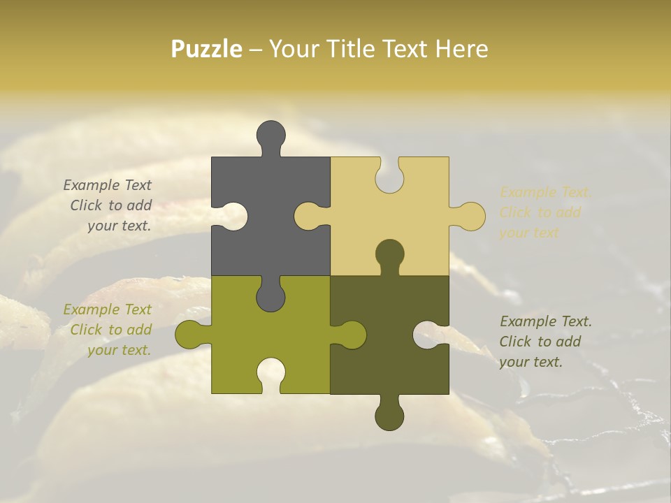 Grilled Banana PowerPoint Template