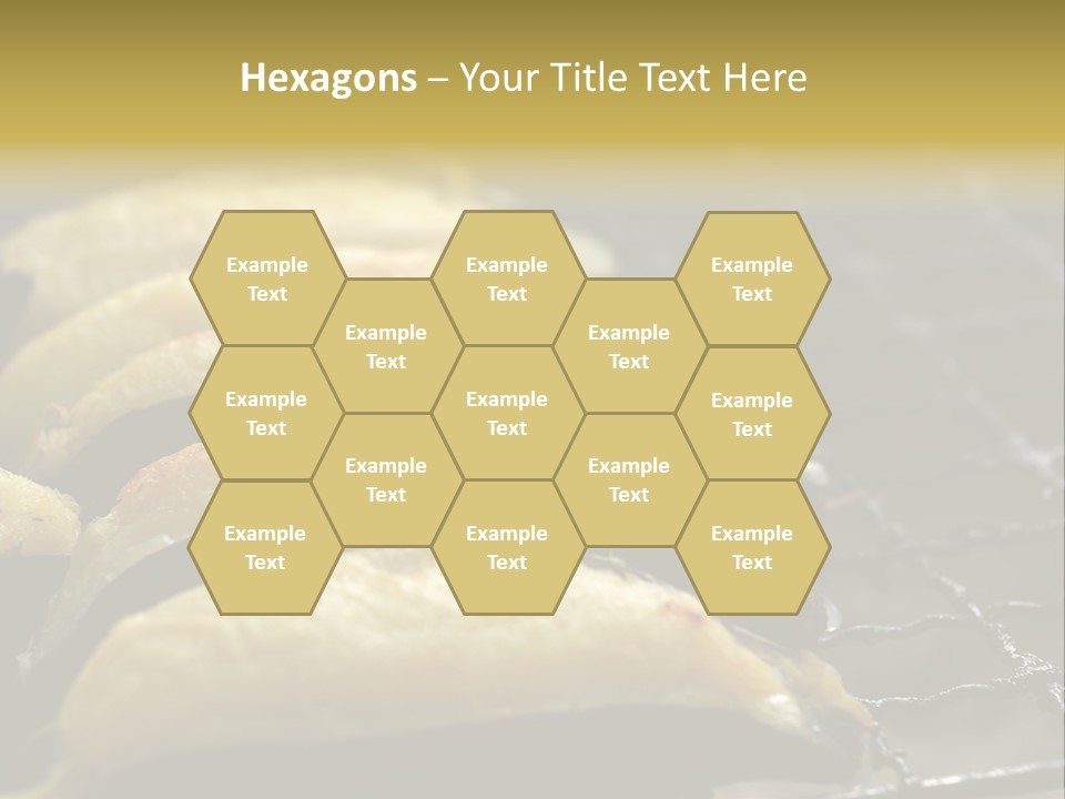 Grilled Banana PowerPoint Template