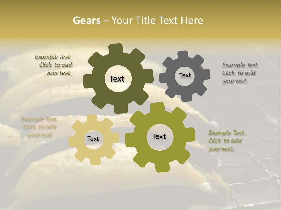 Grilled Banana PowerPoint Template