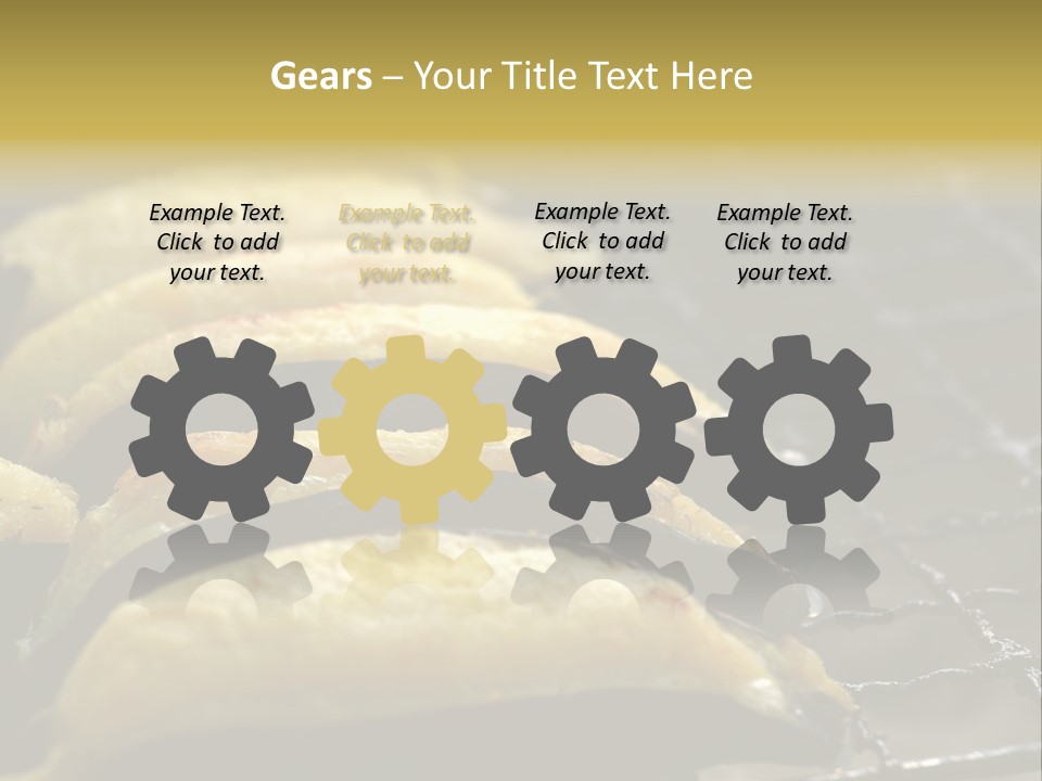 Grilled Banana PowerPoint Template