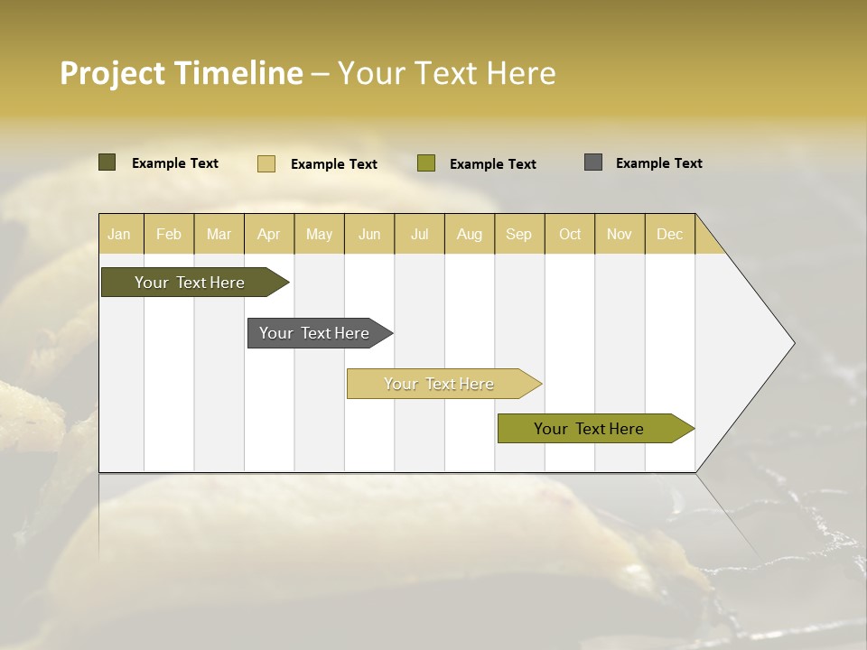 Grilled Banana PowerPoint Template