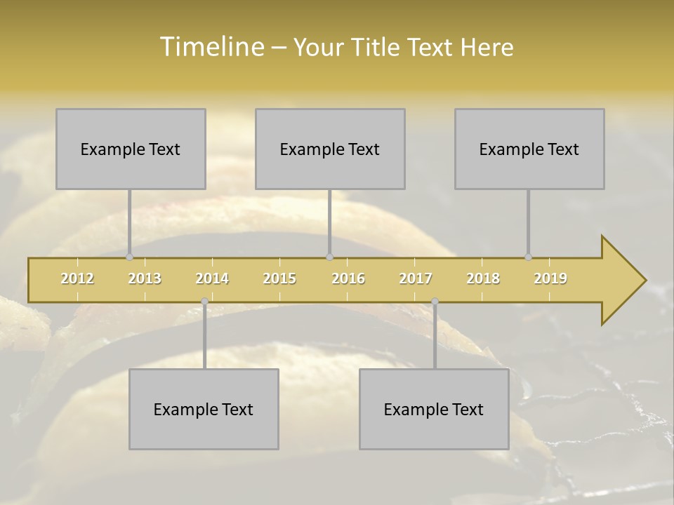 Grilled Banana PowerPoint Template