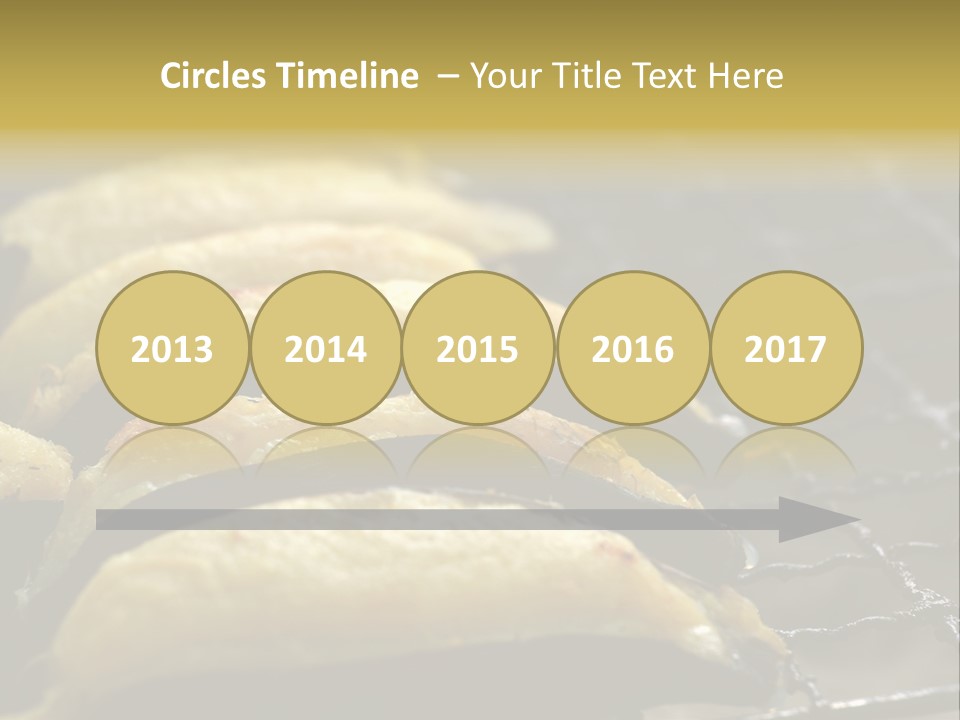 Grilled Banana PowerPoint Template