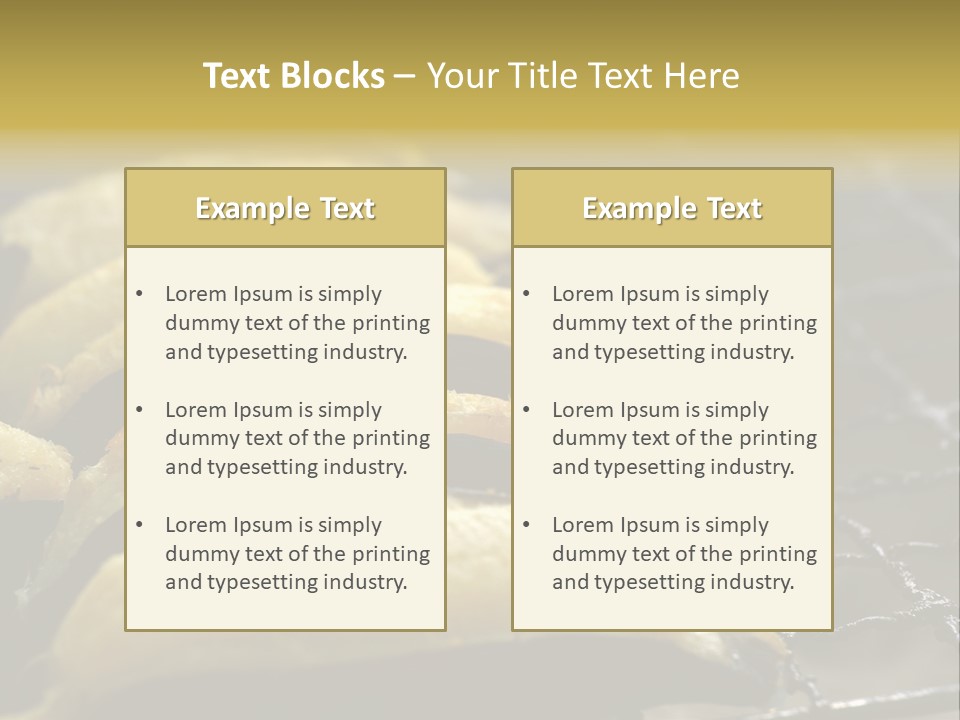 Grilled Banana PowerPoint Template