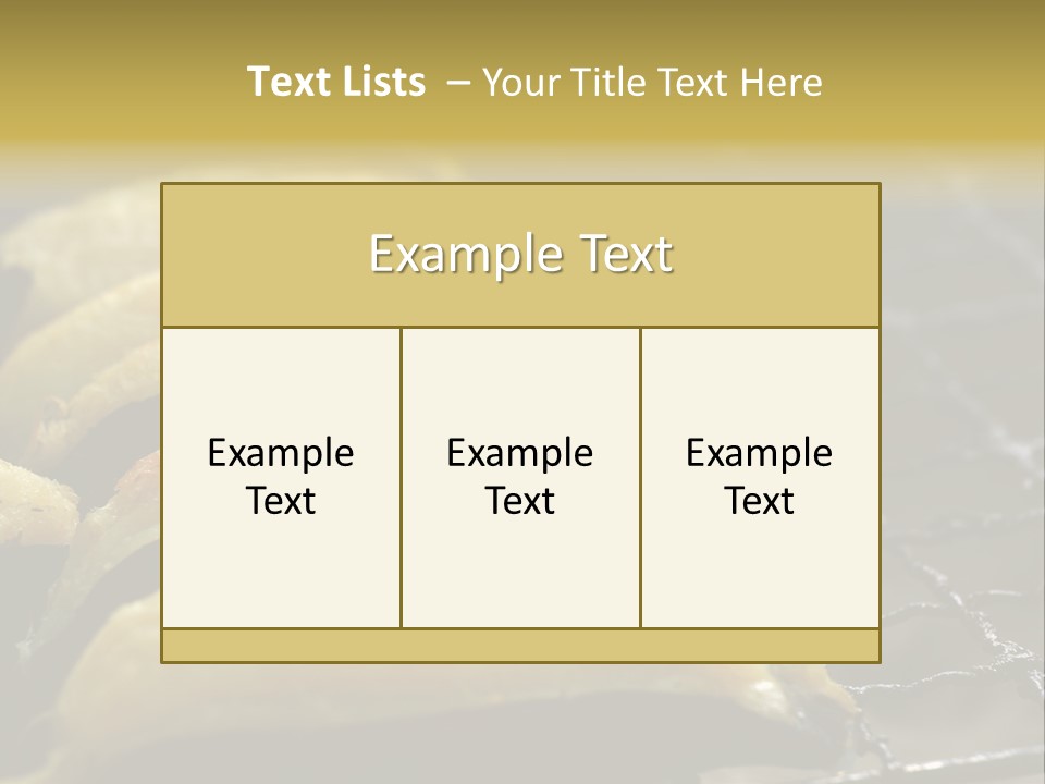 Grilled Banana PowerPoint Template