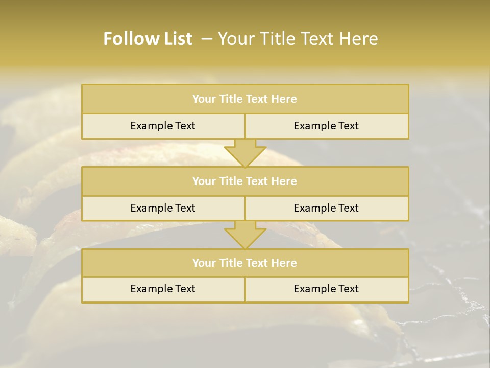 Grilled Banana PowerPoint Template