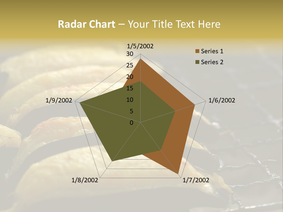 Grilled Banana PowerPoint Template