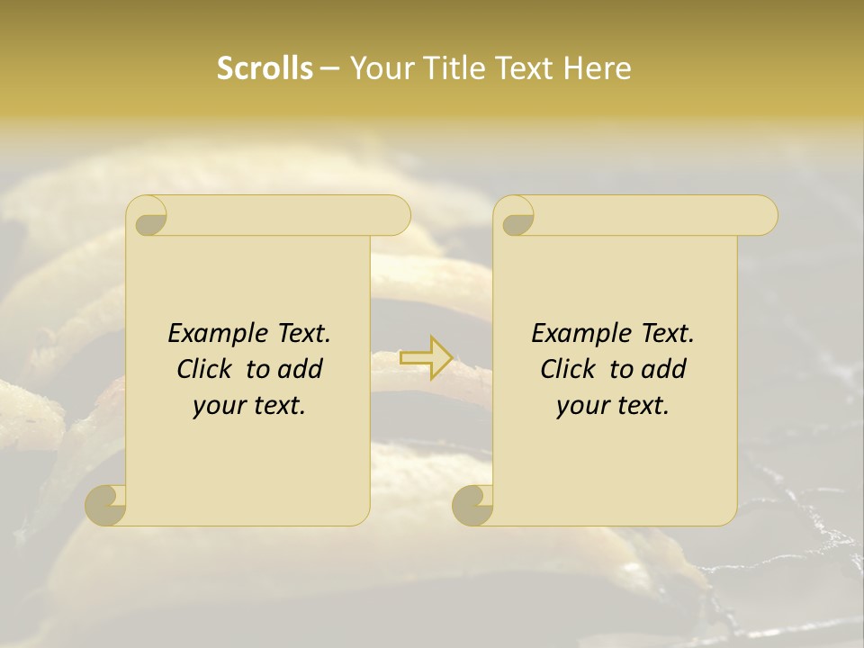 Grilled Banana PowerPoint Template