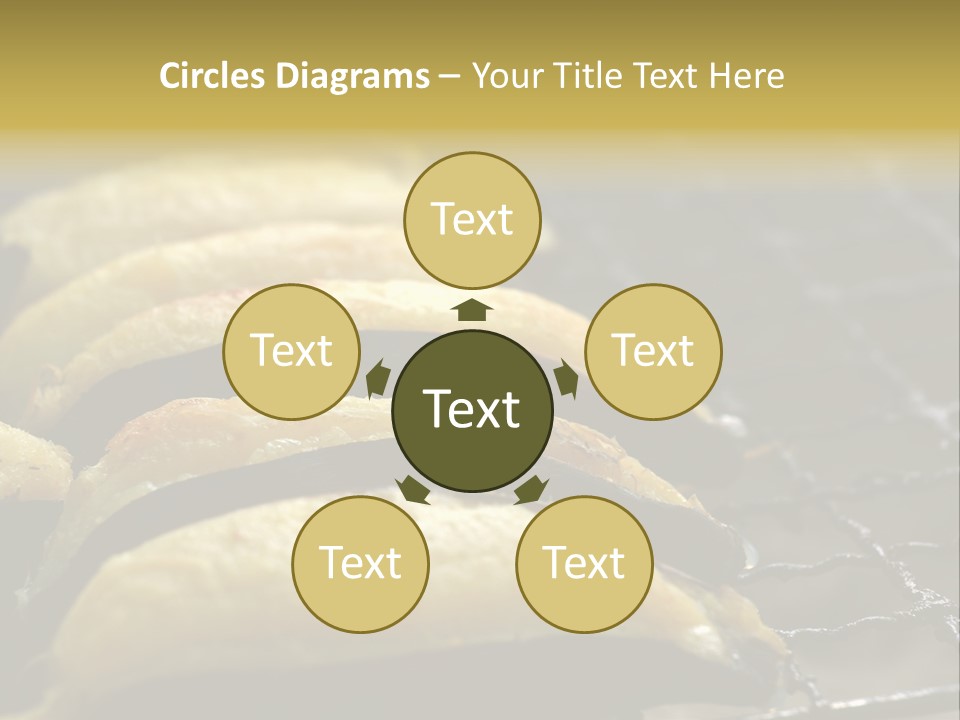 Grilled Banana PowerPoint Template