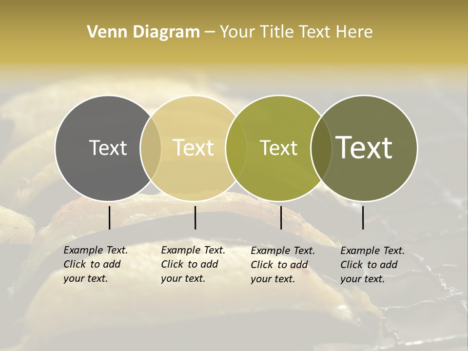 Grilled Banana PowerPoint Template