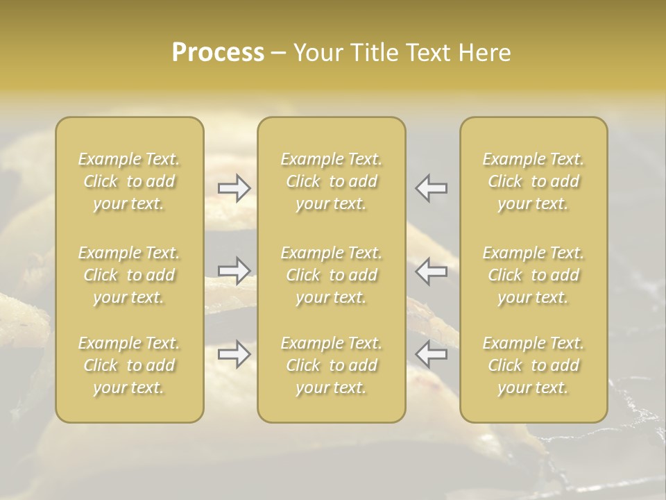 Grilled Banana PowerPoint Template