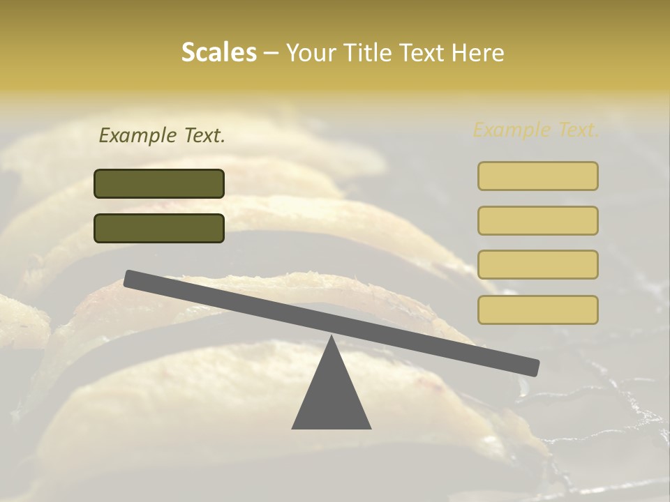 Grilled Banana PowerPoint Template
