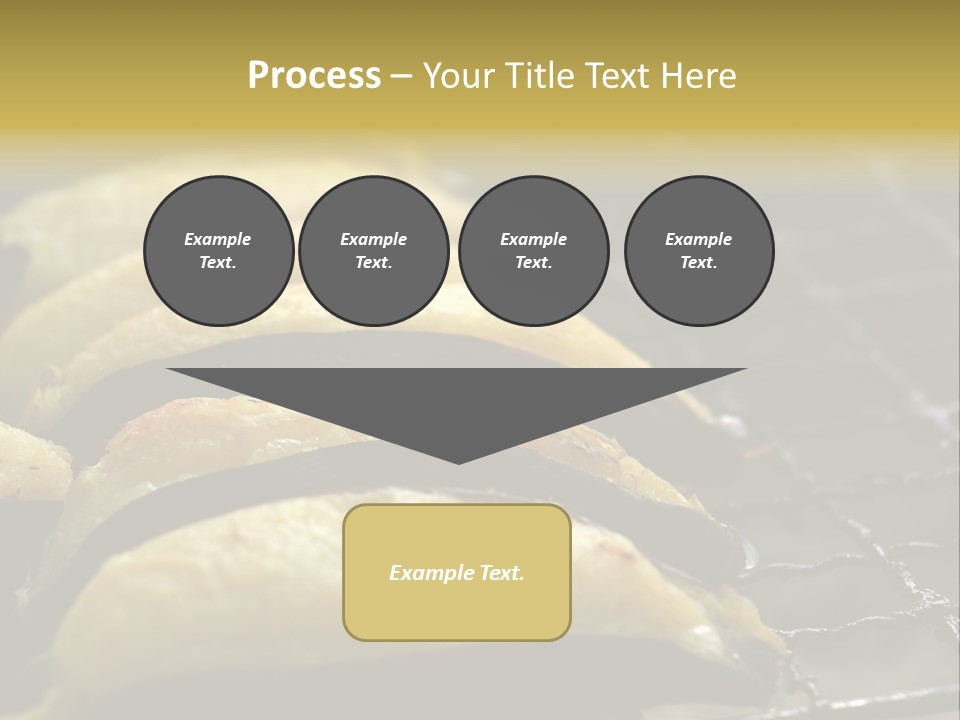 Grilled Banana PowerPoint Template
