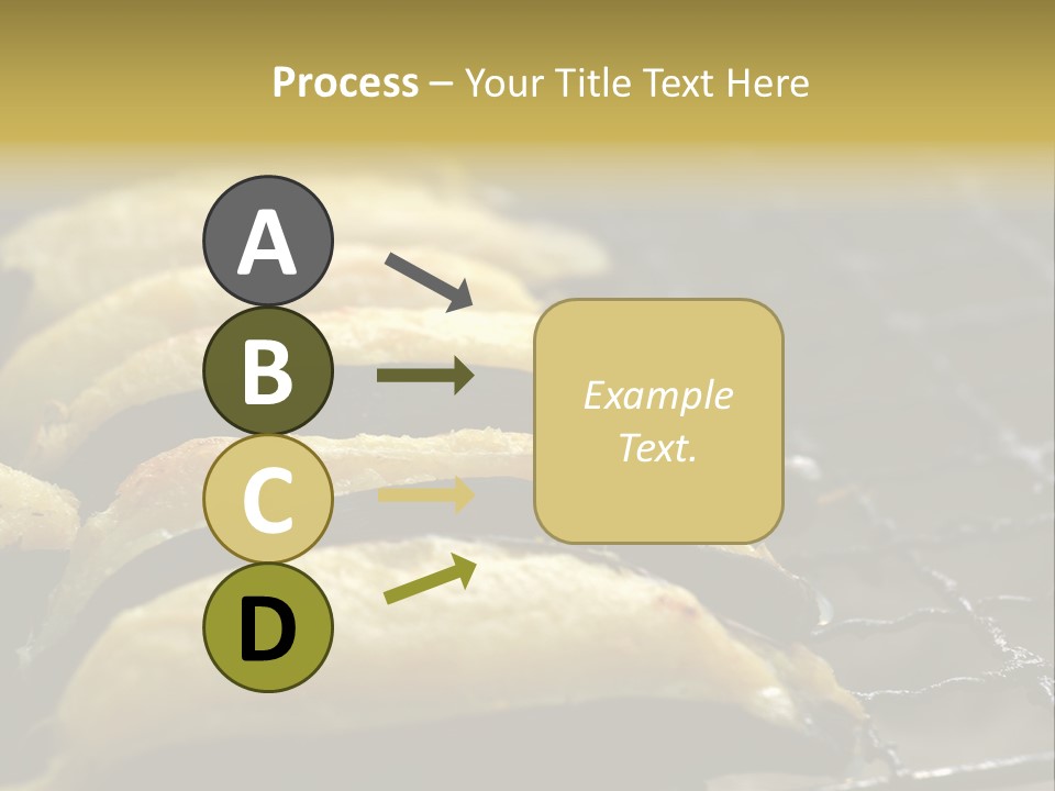 Grilled Banana PowerPoint Template