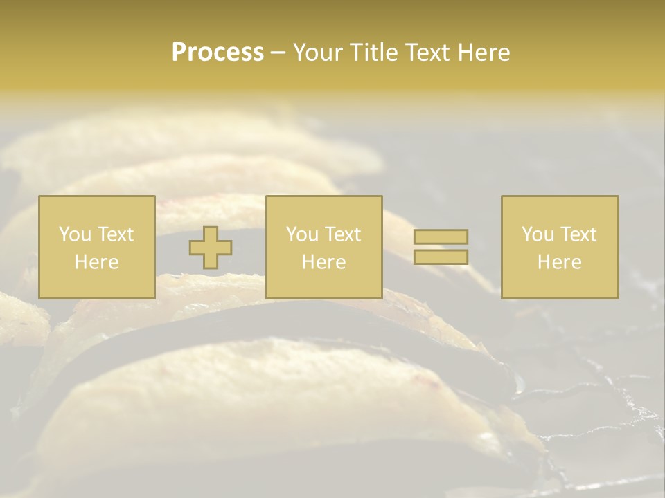 Grilled Banana PowerPoint Template