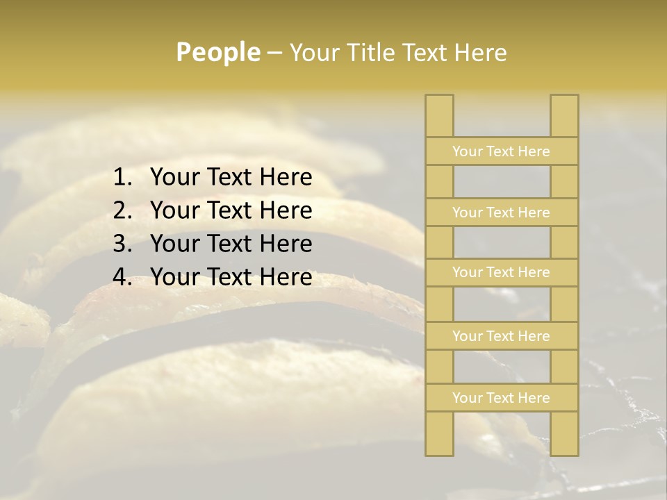Grilled Banana PowerPoint Template