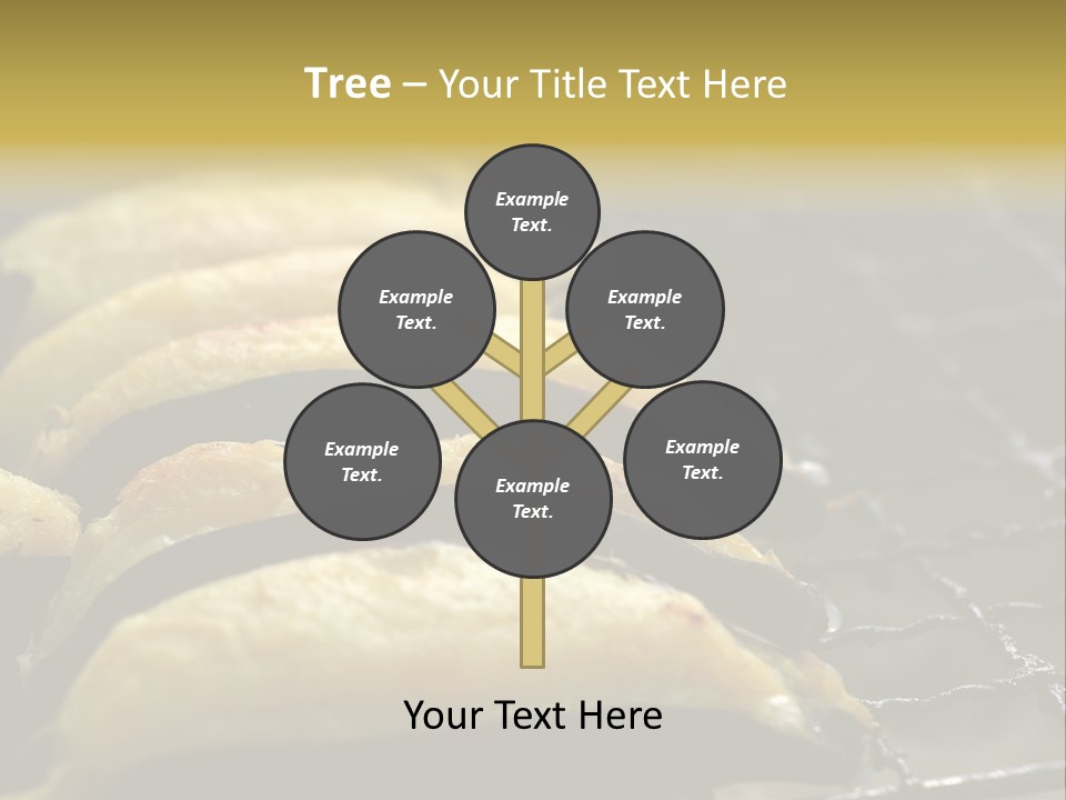 Grilled Banana PowerPoint Template