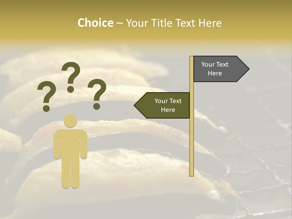 Grilled Banana PowerPoint Template