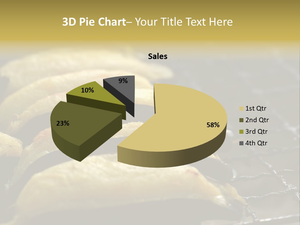 Grilled Banana PowerPoint Template